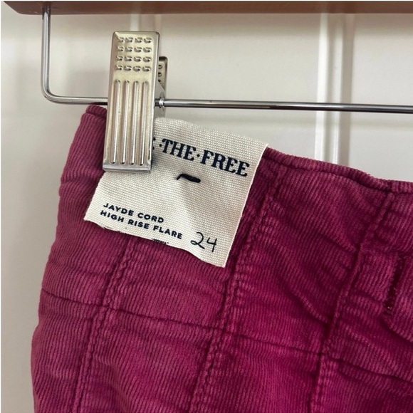 Free People- We The Free Jayde Cord Flare Jeans 
Size 24 NWT - Picture 6 of 13